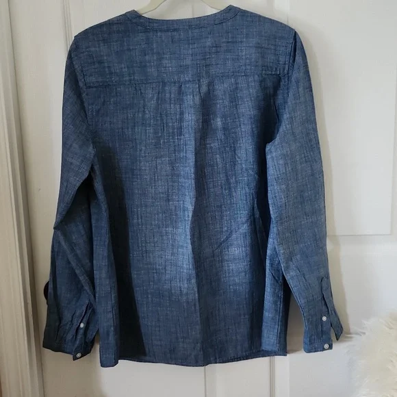 Tommy Hilfiger Blue Long Sleeve Shir sz XL - Picture 9 of 11